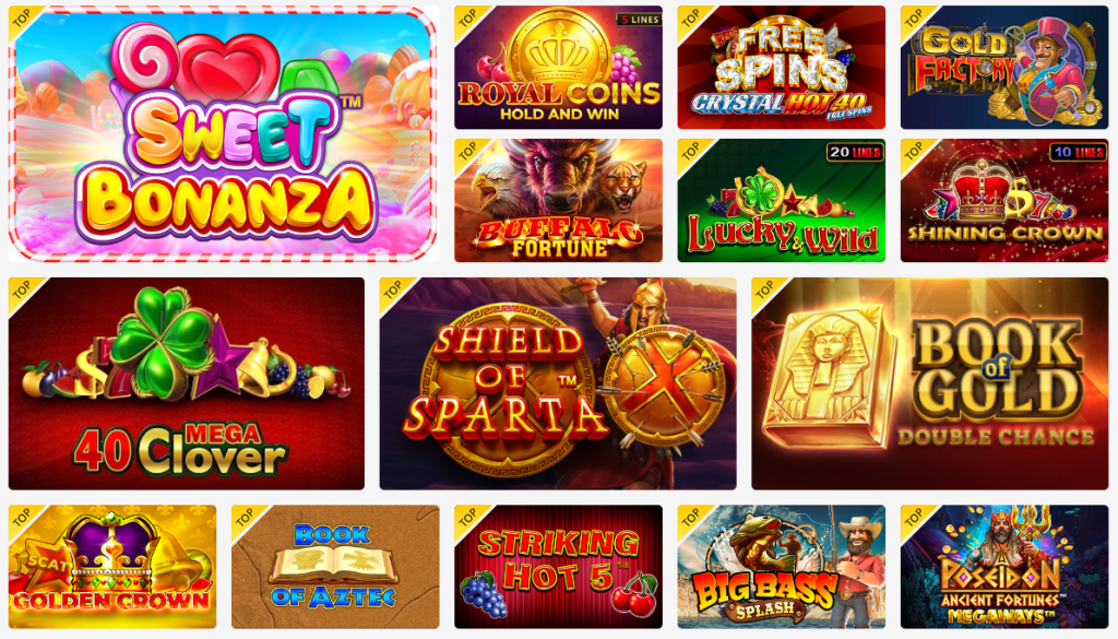 Igre i softver u Circus Casino